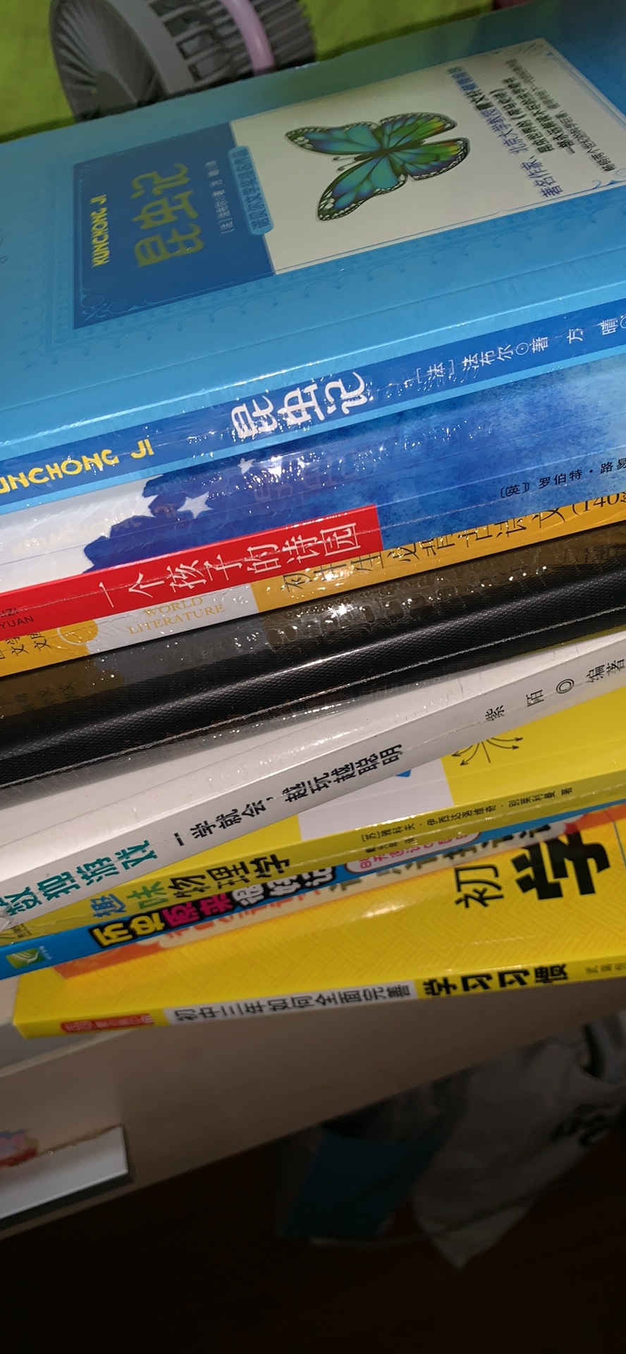 快递送货上午下单下午就送到了，99元10本买的，很划算哈，计划暑期让孩子读读，每本书都有塑料薄膜等着，看着质量还不错?希望对学习有帮助！