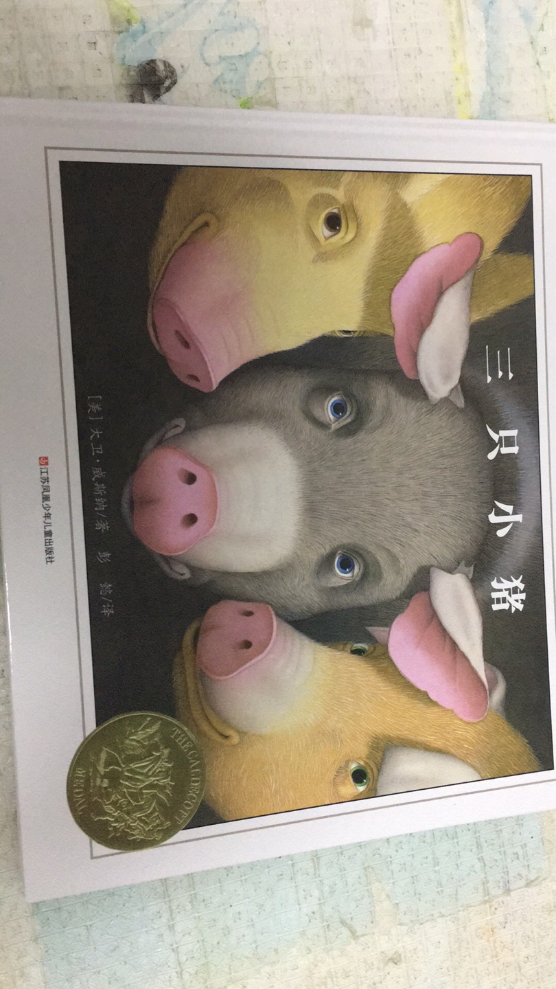 三只小猪好奇幻呀，现实与抽象相结合，里面的话，有些，不太接受，好在便宜吧。