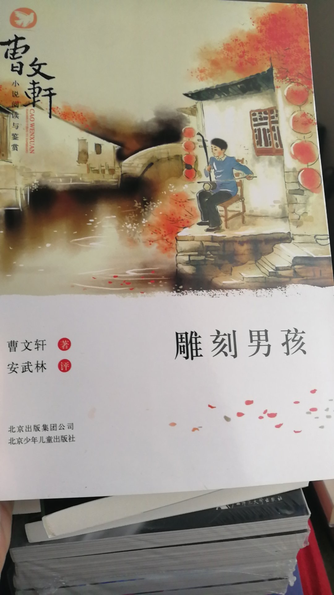 曹文轩老师的作品很唯美，给孩子买来读一读，远离那些打打闹闹的暴力文学，书包装也挺好的！