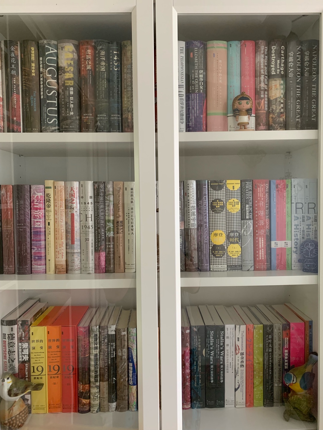 汗青堂系列，每一本都收藏了，慢慢读，一个书柜已经放满了，持续增加中～