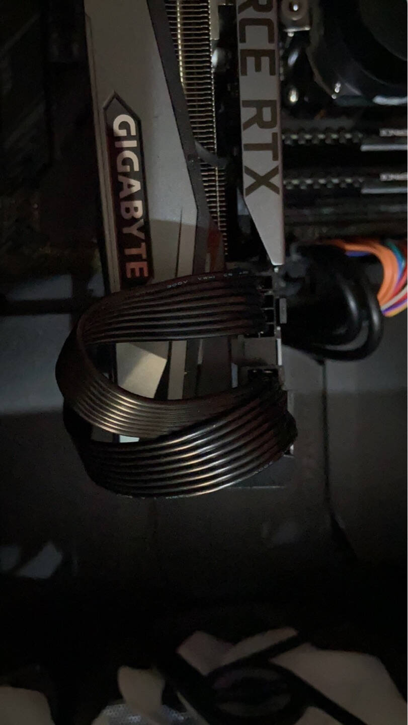 技嘉魔鹰GIGABYTEGeForceRTX3080TiGAMINGOC12G电竞游戏设计智能学习电脑独立显卡支持4K