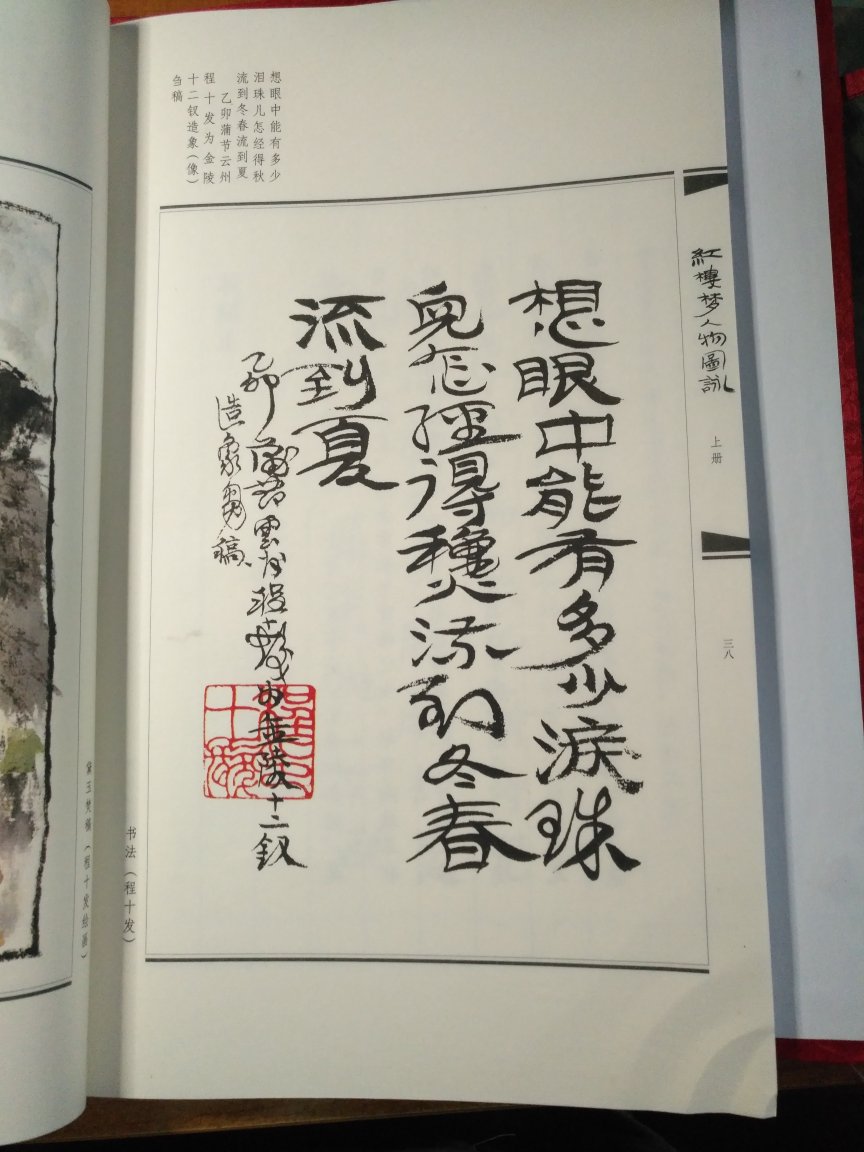 本书共分二册，以字和画形式展现出来。画页不多，码价较高，幸得是搞活动，才得纳入手中。