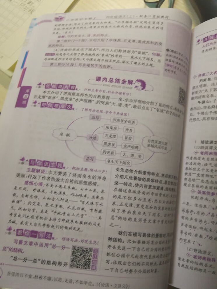 教材全解是每学期必买的，这套初中是买给侄儿的，自己孩子买小学的！