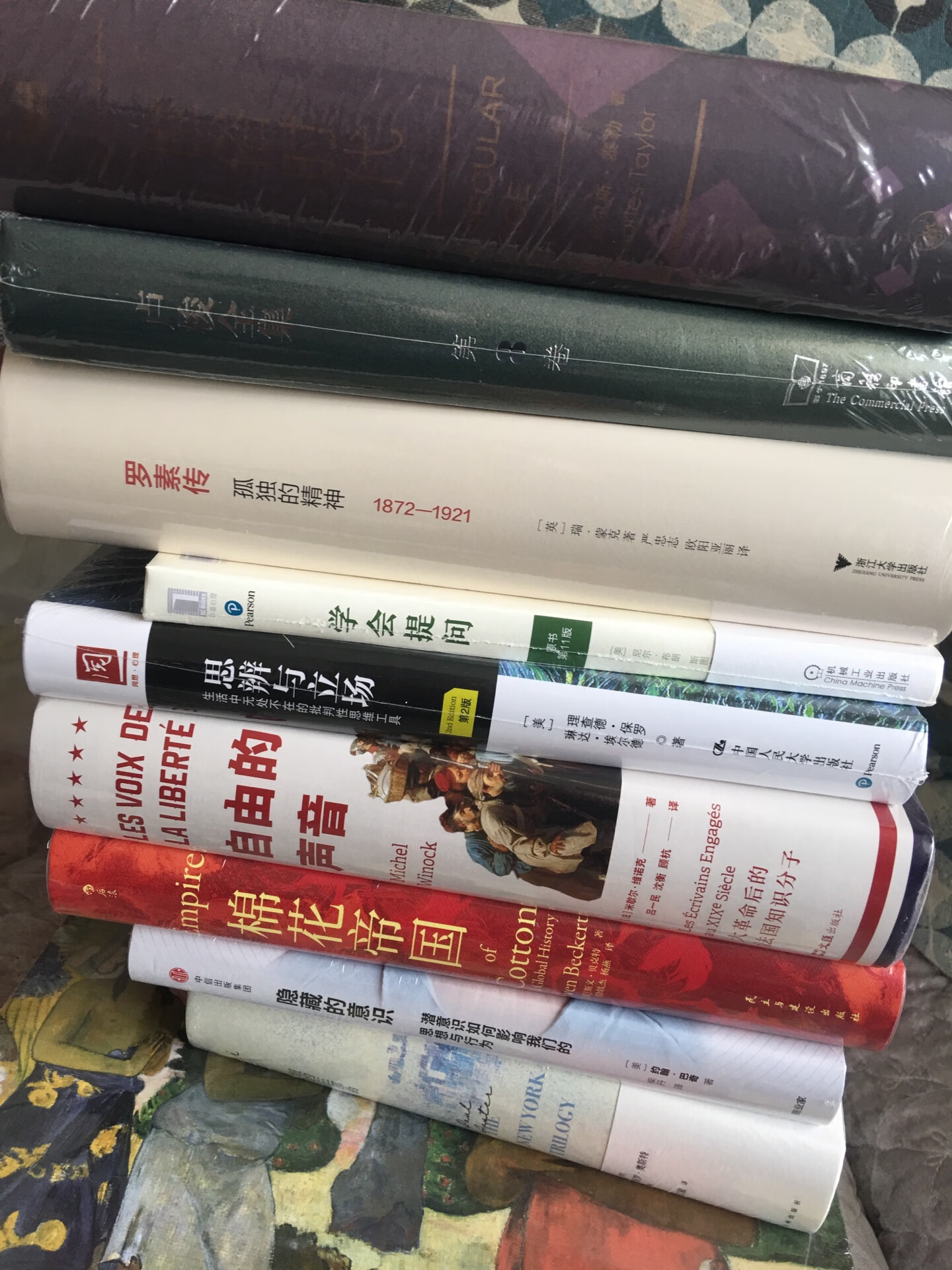 乘着618满减促销+百元大礼活动，开始继续在的2019年度囤书活动……