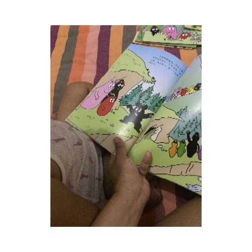 孩子喜欢巴巴爸爸的书，讲述各地风土人情，和有趣的动物
