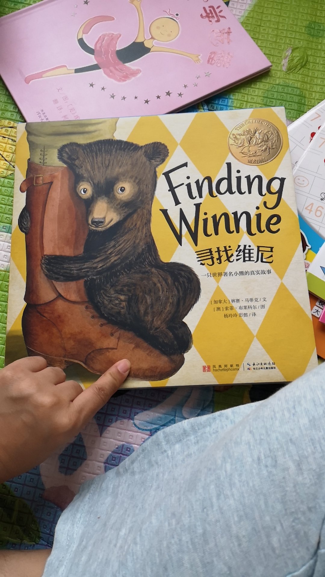 一只世界著名小熊的真实故事，更像是给我自己买的书