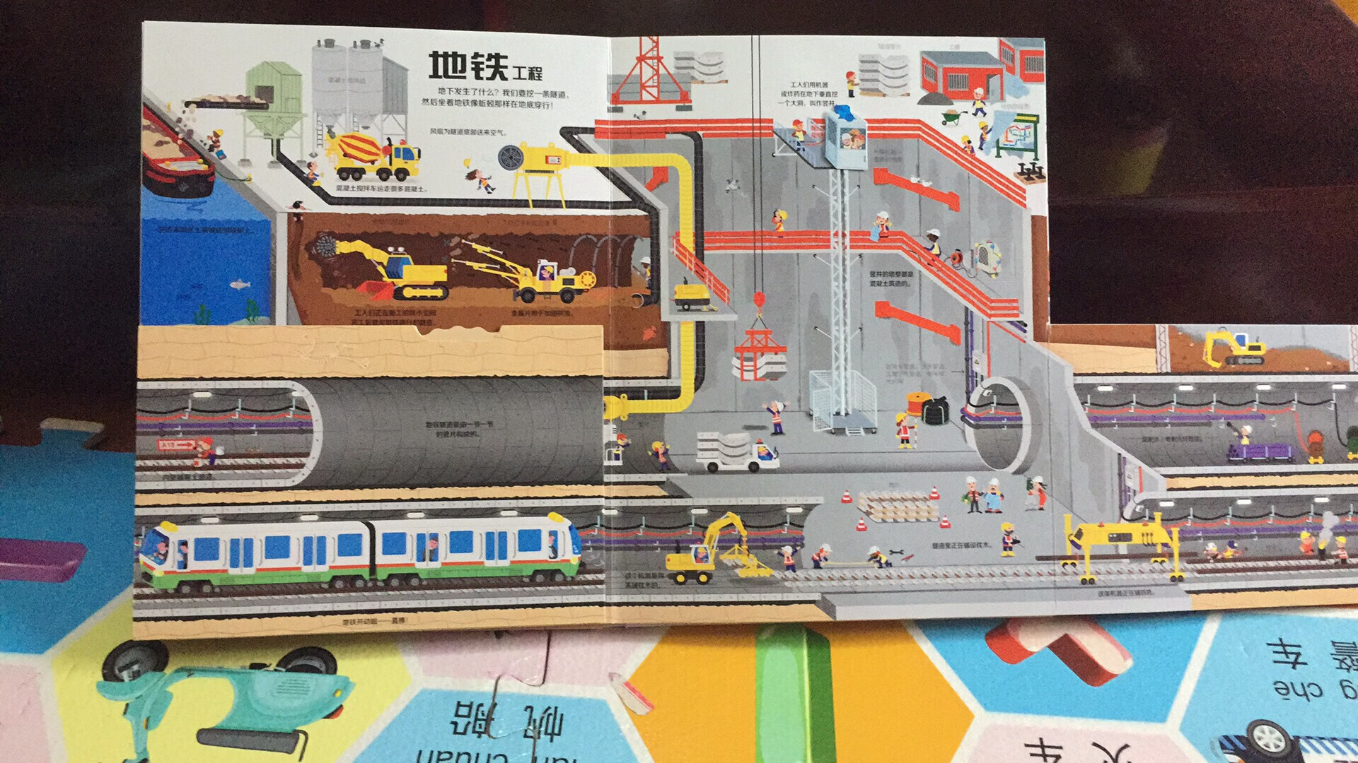 小朋友很喜欢交通工具，所以我又买了这本。一如既往的喜欢?