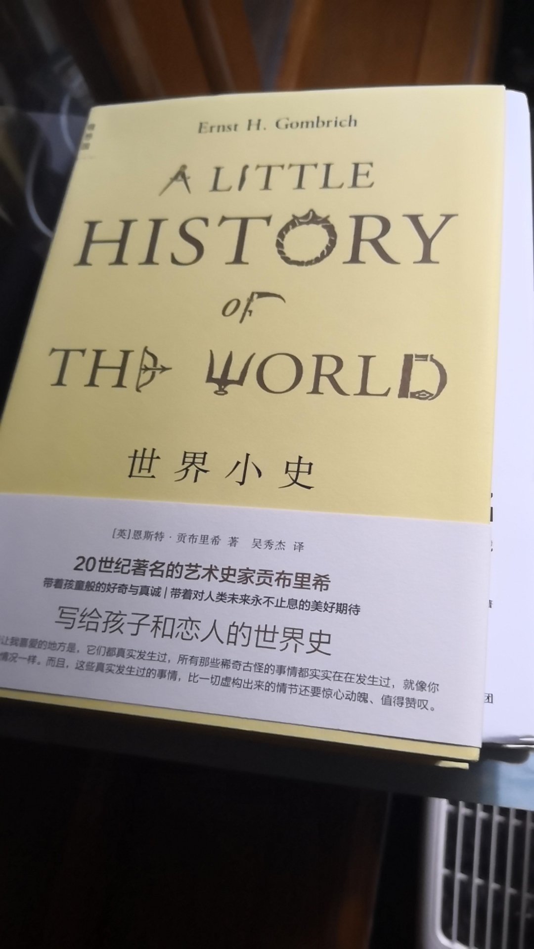 对买不买这本书犹豫了很久，完全没想到一位艺术史学者会在青年时代写出这么好的世界简史！