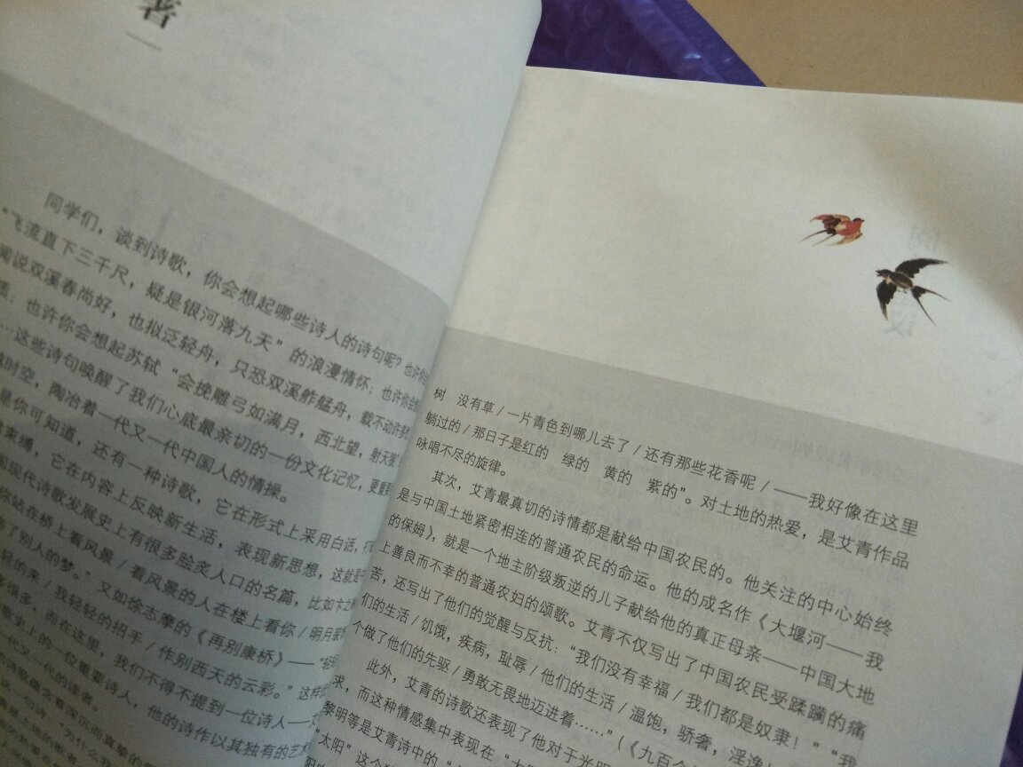 艾青诗选很不错了！九年级中考必须读阅读书！！！期待完美升华！！！！