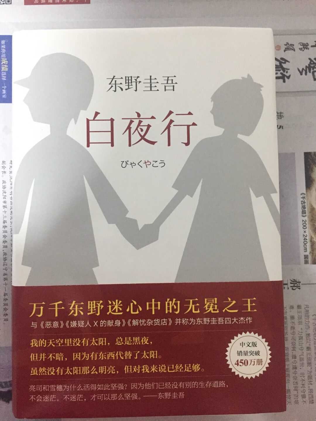 日本作家东野圭古的长篇小说，也是其代表作之一！