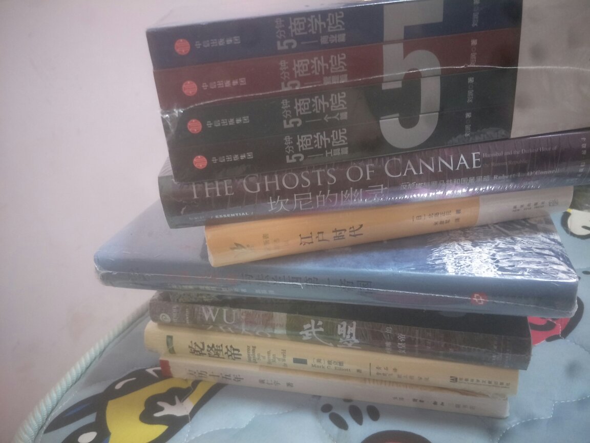 趁着活动买了一批书，总共三千多快。感觉挺值得，接下来就好好看吧，恶补一下知识。