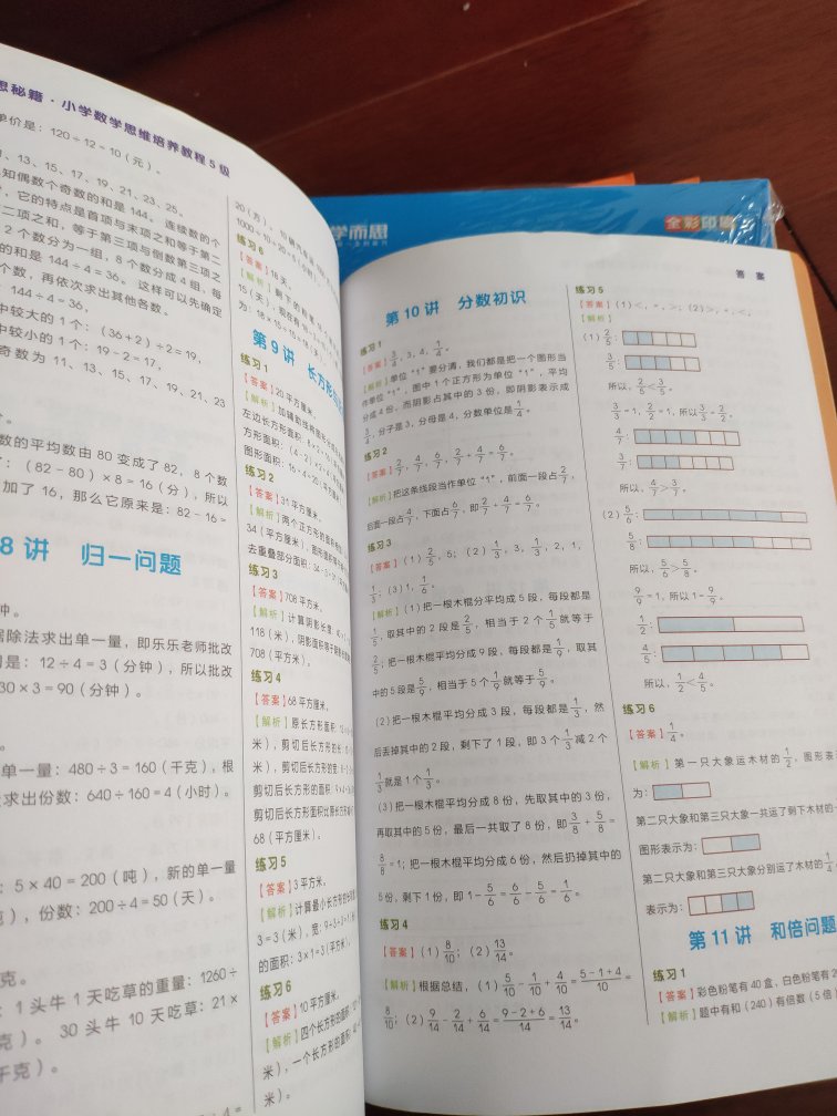 这套书难易合适，没有那种看答案也学不明白的，比课内有拔高，从1级起就买了，一直跟上来，很不错的一套书。印刷纸张排版都不错。赞。内页拍的是5级的。