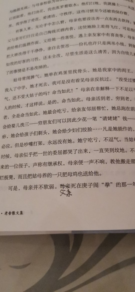 看了一篇，我的母亲，的确是大家之作。可惜这版错误太多，比较明显的就好几处。希望校对能更认真负责些。