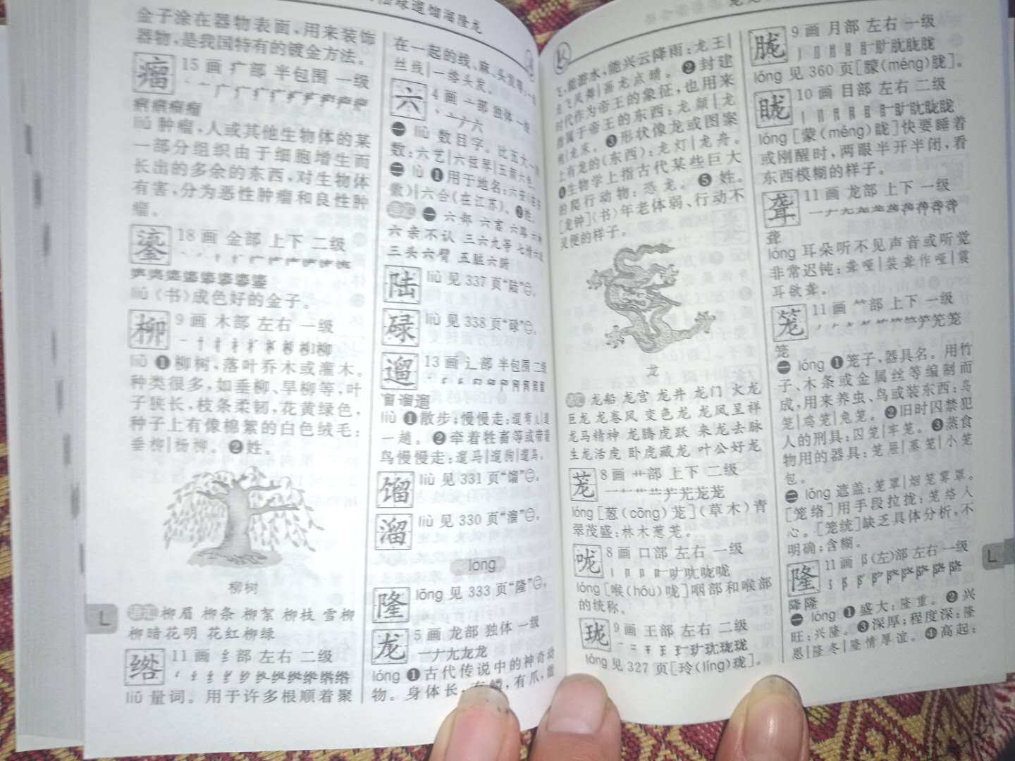 字典已收到孩子非常喜欢就是感觉有点薄了字非常清楚