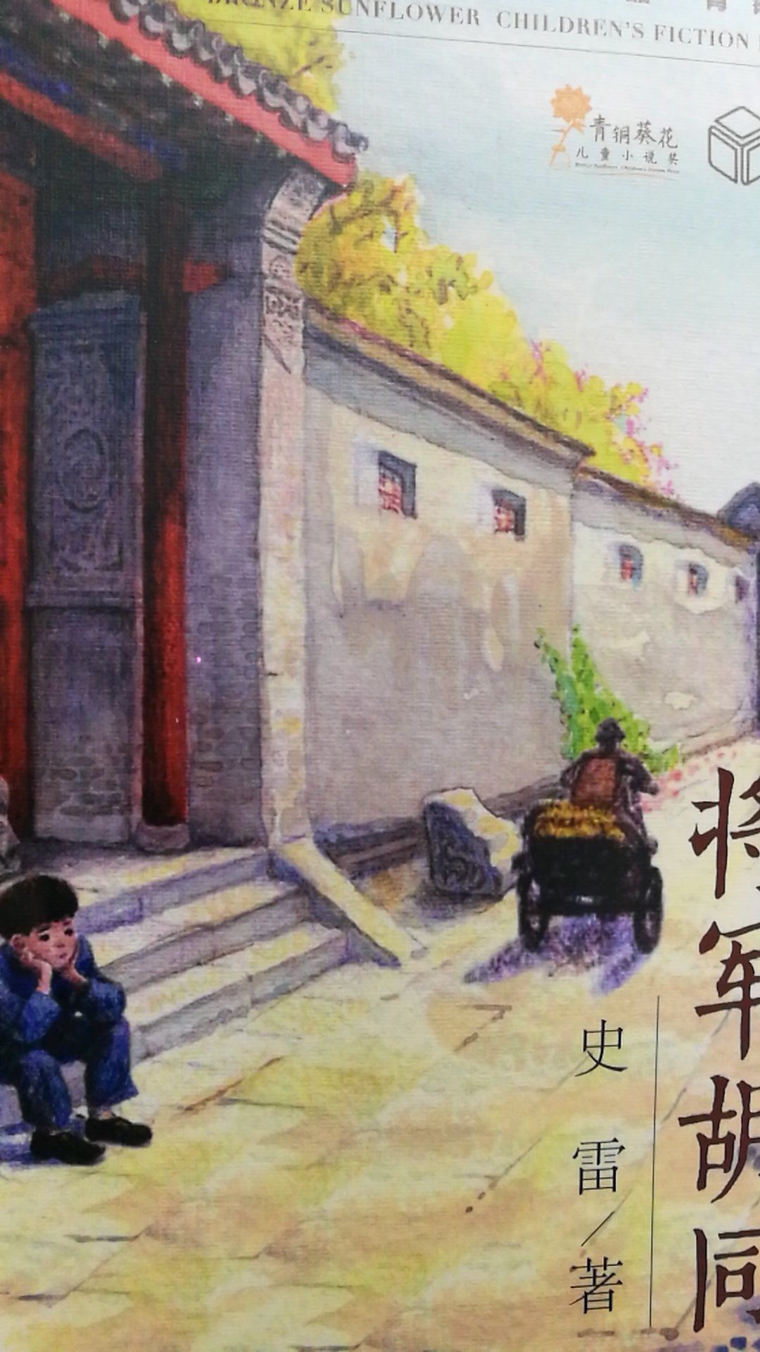 将军胡同，青铜葵花获奖作品，2015年中国好书。