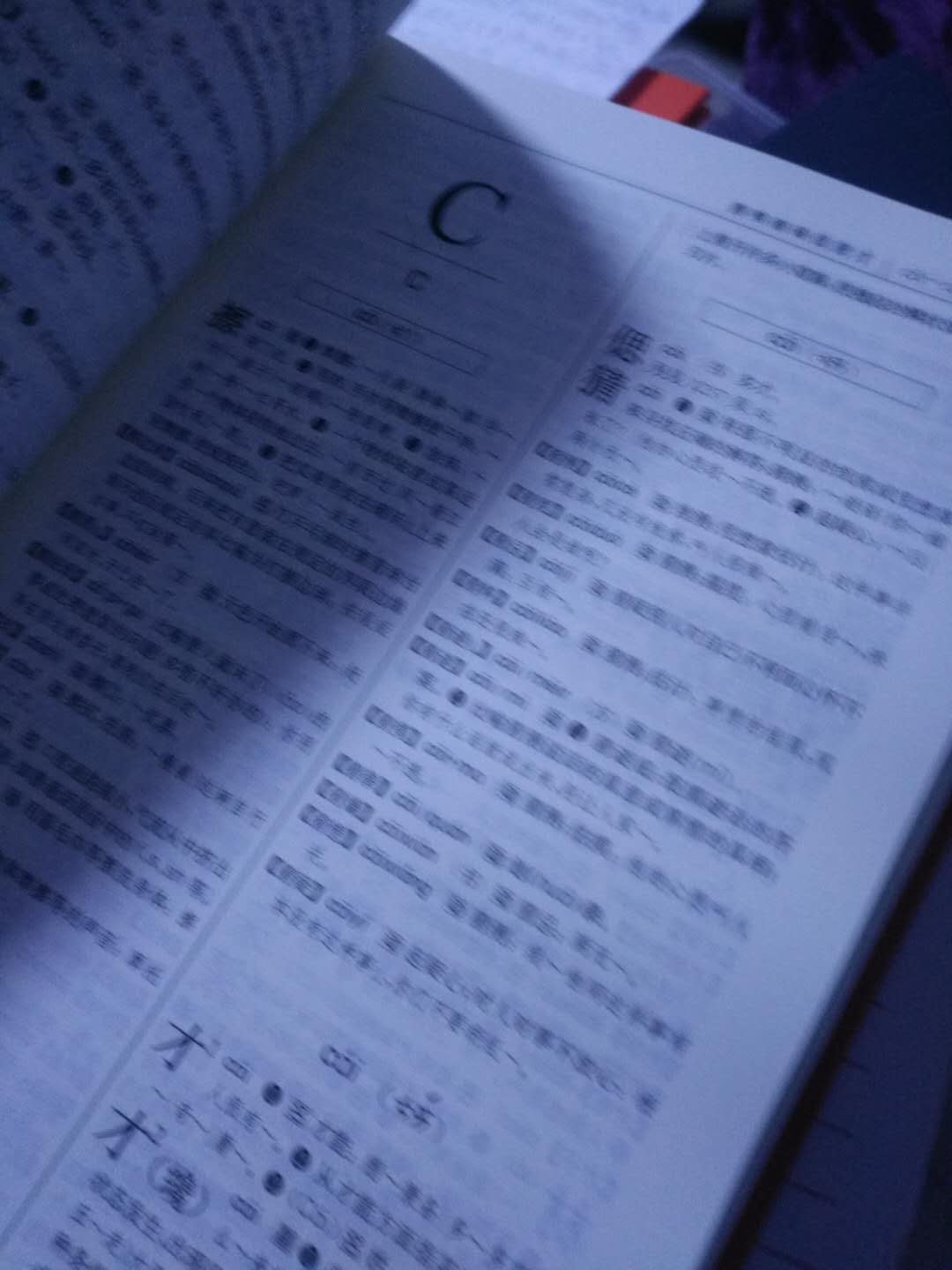 词典挺好的，内容全