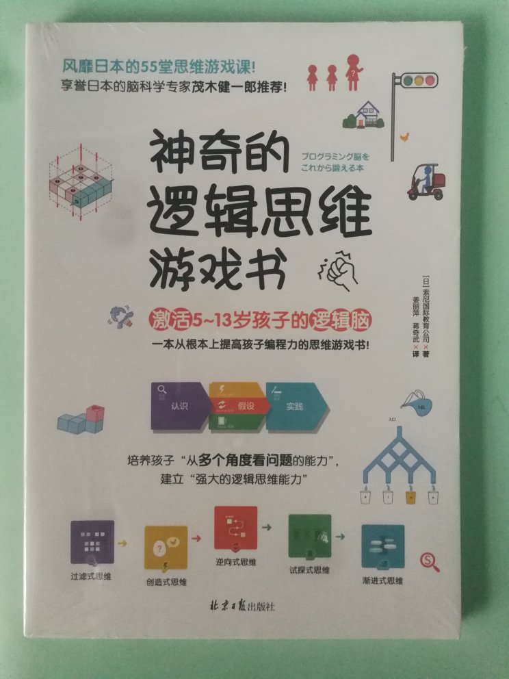 《神奇的逻辑思维游戏书》是日本索尼国际教育公司编写的一本游戏书，里面有55堂思维游戏题，以世界趣味数学为代表，引导读者灵活运用各种思维方式来解决问题，在游戏中感受数学的快乐，以及成功的喜悦。这本书分为入门篇、基础篇、应用篇三方面，并在比思考过程中分为5种思维模式，分别是过滤式思维、创造式思维、逆向式思维、试探式思维、渐进式思维。循序渐进地从不同难度的游戏中让人慢慢地体会到如何思考更有逻辑性更能解决问题。