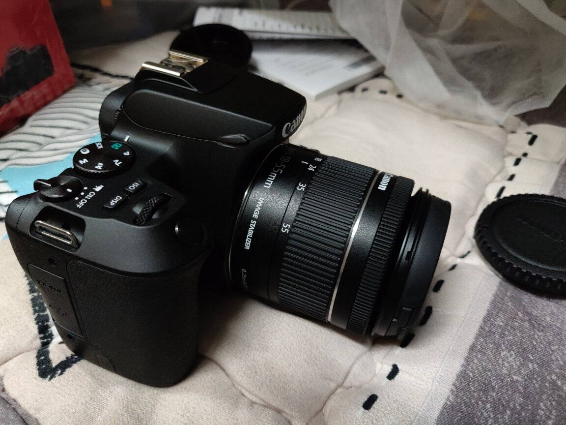 佳能(CANON)eos200d二代/200d2代入门级单反相机vlog数码照相机200dⅱ200dII(白色18-55套机)官方标配【不含内存卡/相机包/大礼包等】