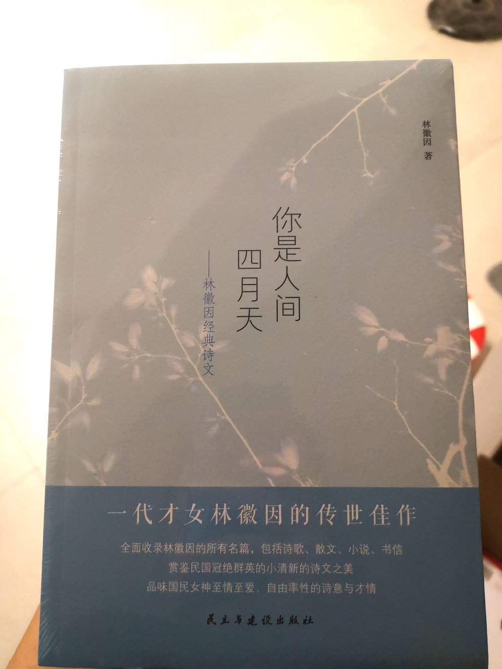 今年听了李宇春的《你是人间的四月天》，觉得特别特别特别好听。歌词曲子，以及春春的唱腔，都特别契合。反复听了N遍。所以刚好碰上有活动，就来了。买一本原著来看看。网友们都说网上用错了梗，这篇是写给儿子而不是恋人的。我得自己去看看，亲自找答案！