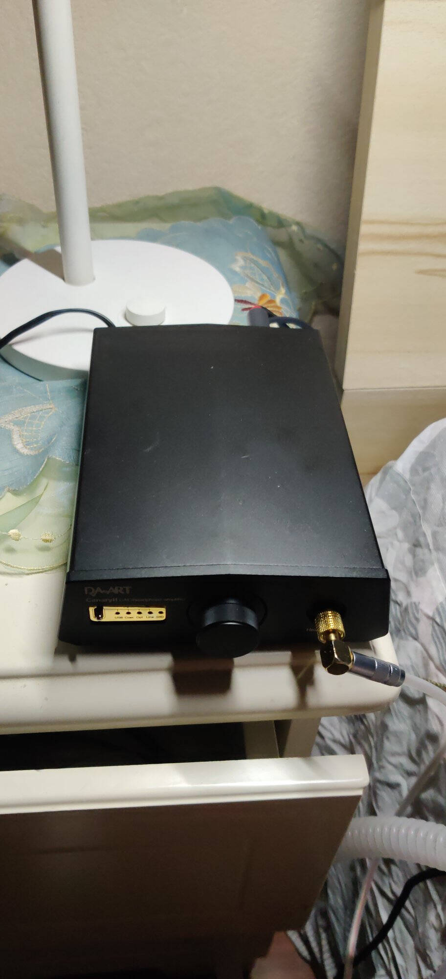 Da-art钰龙Canaryii金丝雀二代DSD解码器耳机功率放大器桌面台式一体机金丝雀二代-黑色