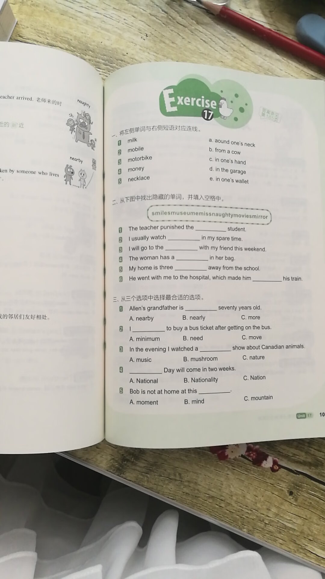 考级必备词汇书，插图可爱，单词释义详尽，有助于理解记忆!