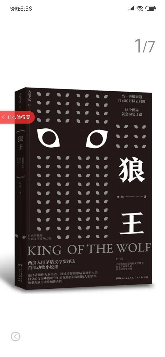 很喜欢狼相关的题材小说阅读网看看