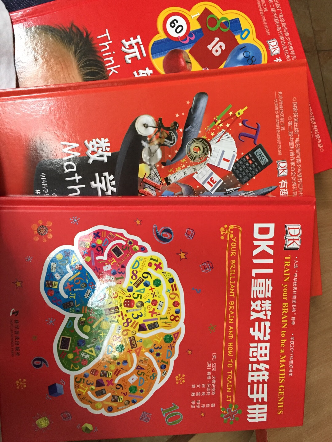 相信DK的书，让儿子开拓数学思维，还挺有趣的