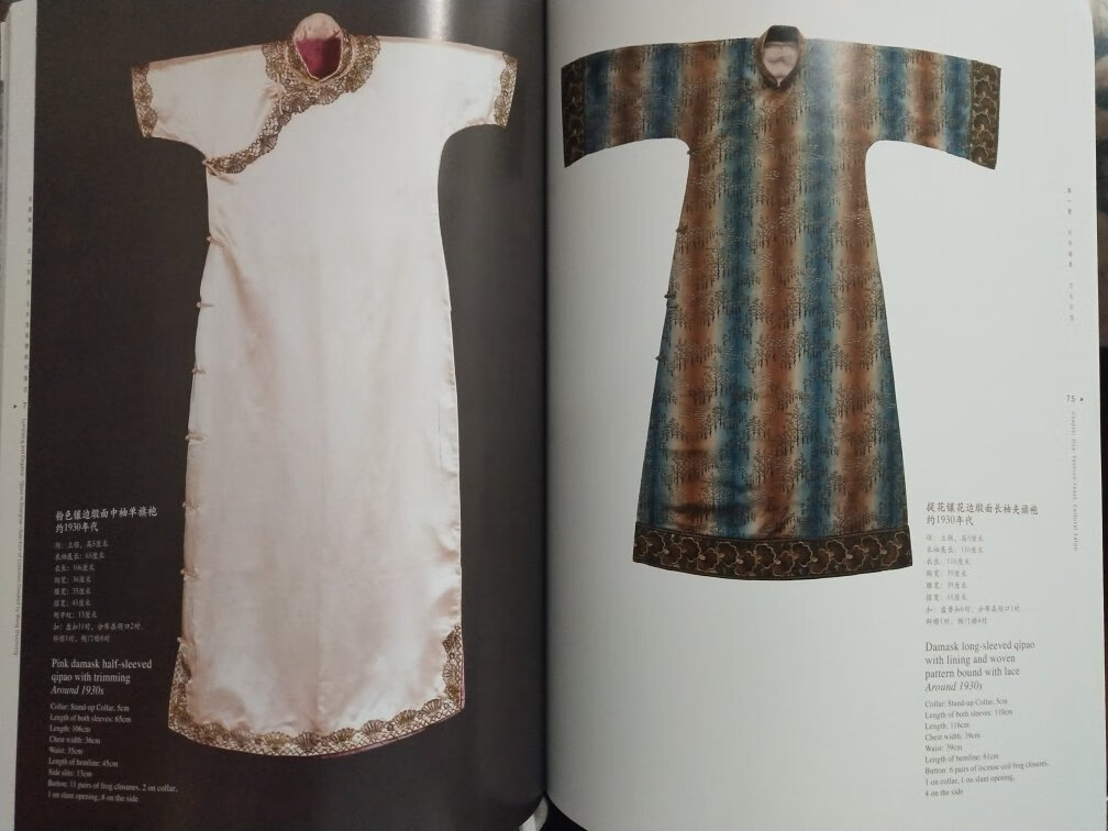 在国内算是不错的古董旗袍图册了。