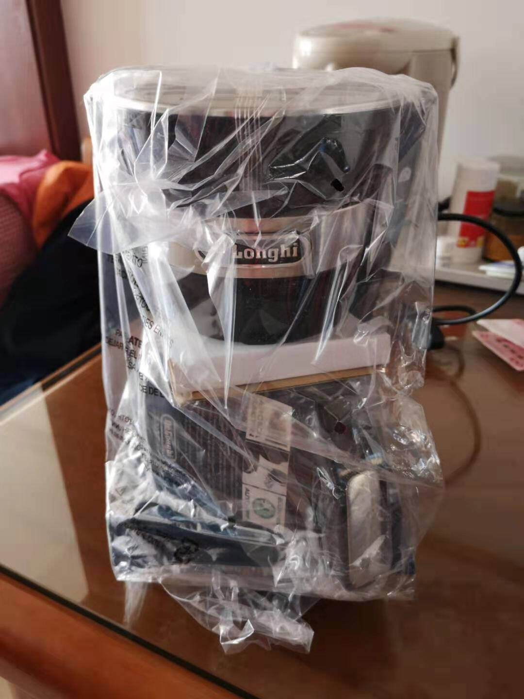 德龙(Delonghi)咖啡机美式滴漏式咖啡壶家用迷你半自动咖啡机ICM14011(黑色)