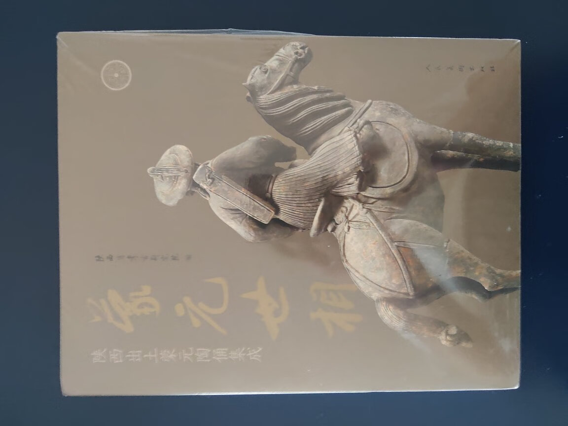 人民美术出版社出版的，关于陕西地区发现的蒙元时期的陶俑，展现了六十余年来的考古精品。