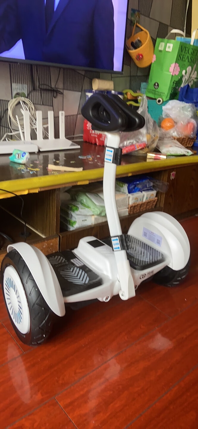 领奥mini智能电动儿童平衡车36v腿控手控发光轮app点评