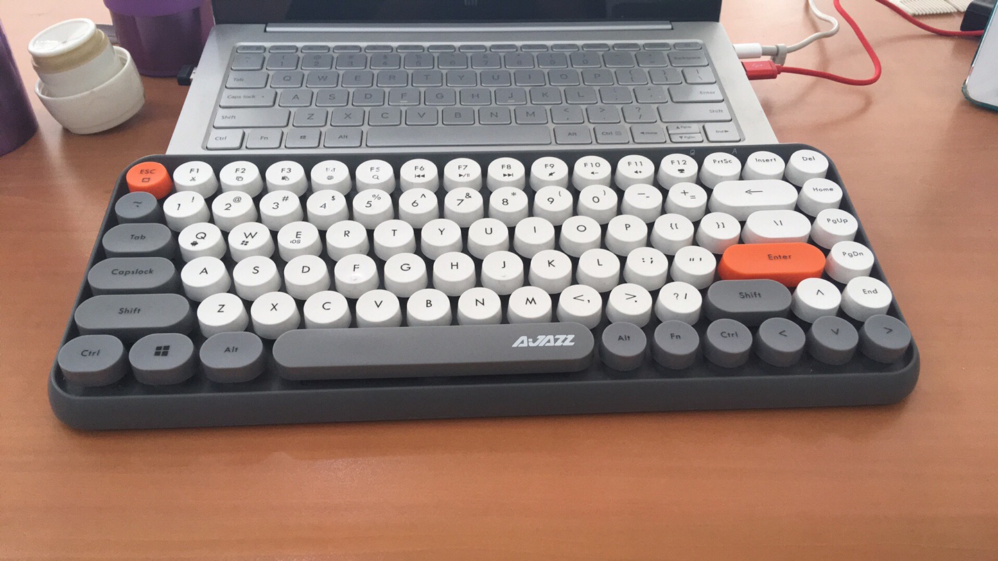 黑爵308i蓝牙键盘送女朋友可爱实用礼物