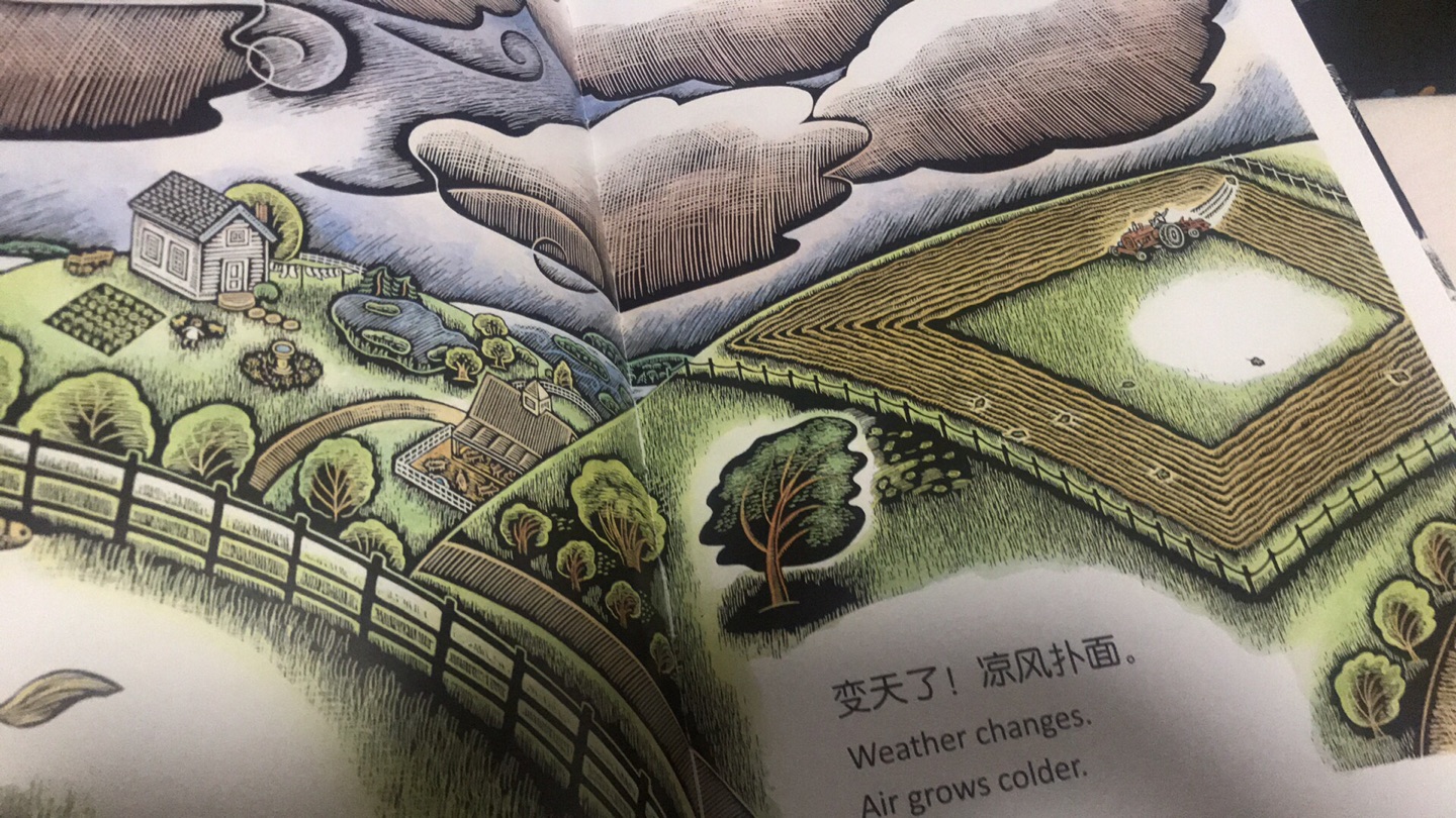 画面挺精致的，雷雨天的故事，画的很有特点，内容较少。