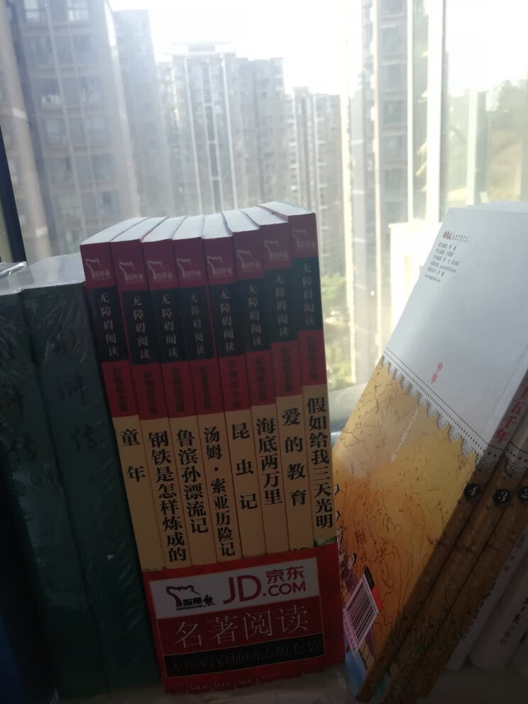 搞活动，一次性买了很多书，对于一年级的小朋友来说，读起有点早，先把货囤起