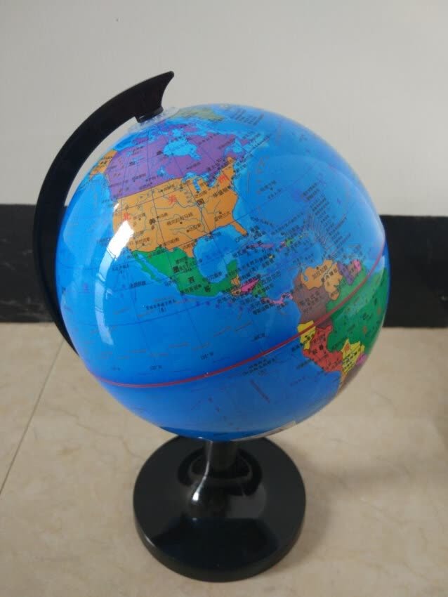 北斗地理地球仪·地理启蒙地理学习专用地球仪14.2cm+中国世界2合1地图
