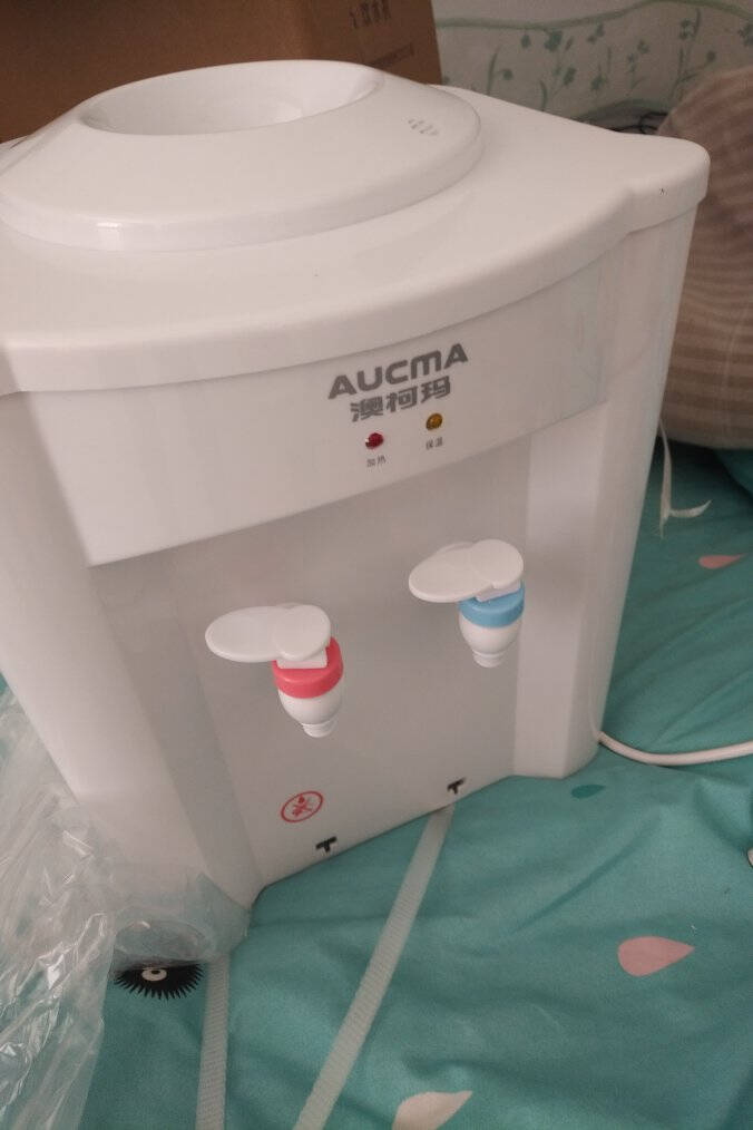 澳柯玛(AUCMA)台式饮水机小型家用办公迷你茶吧机YR5T05(白色)温热款