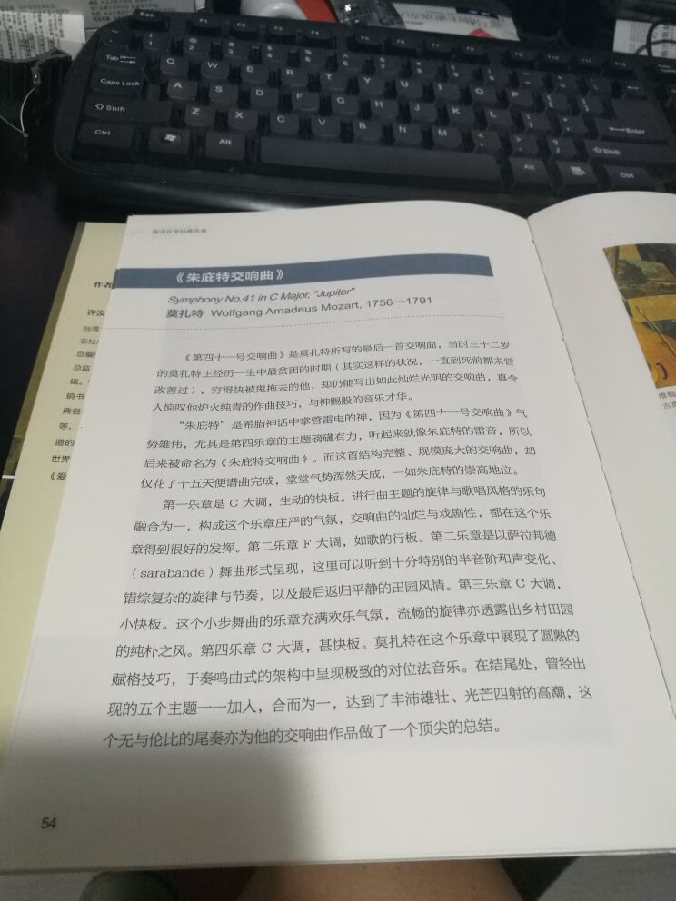 古典音乐的入门书，对于我这种初学者来说太棒了，图文并茂，深入浅出，真的是太棒了。