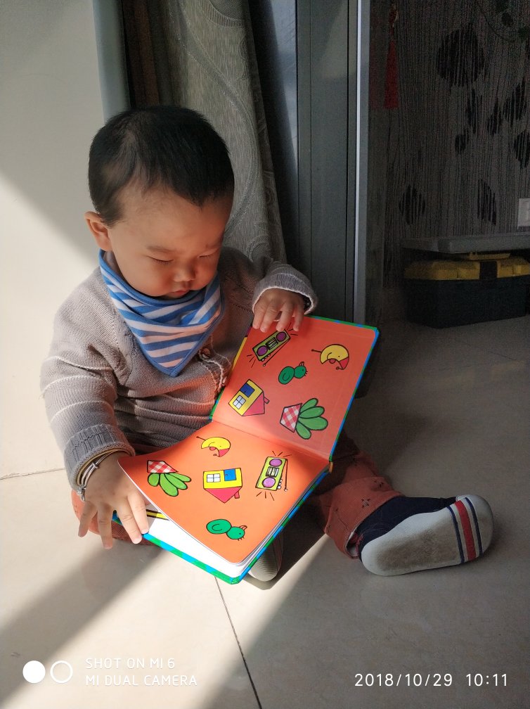 非常满意，书很精致，13个月宝宝拿着刚好，从此开启绘本阅读模式。
