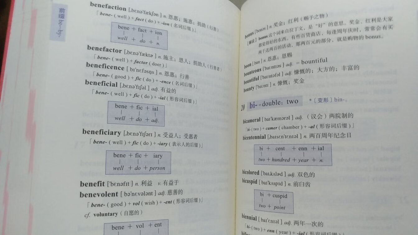 刘毅可以说是英语单词研究的大学者。他关于字根的研究，可以说是没有人可以比美的。这本字典，有许多的单词，如果能够读完的话，我相信英语单词基本上就已经过了。