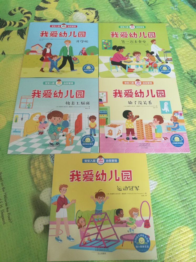 凑单时发现的一套书，对马上要进幼儿园的孩子非常有用，教会孩子与父母分开在幼儿园如何自处和交流，很好的一套书。送货很快，包装完好。