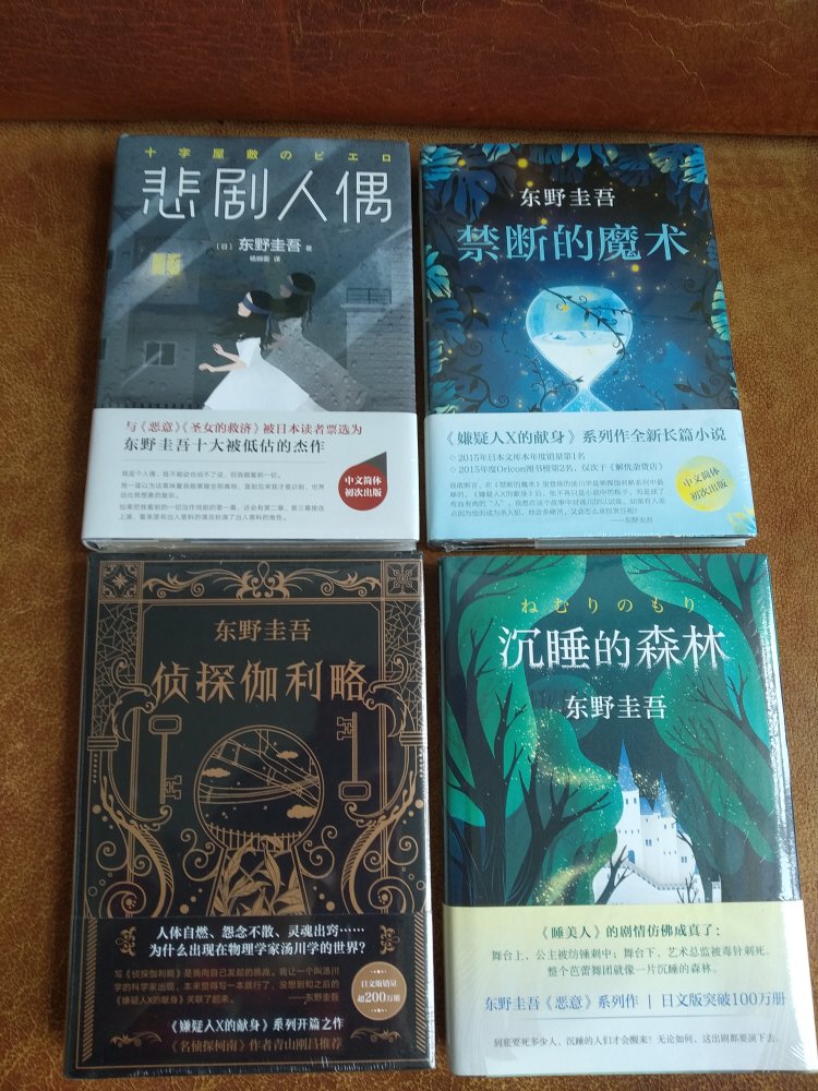 东野圭*的书，每一本都喜欢看，好书，好书，好书。