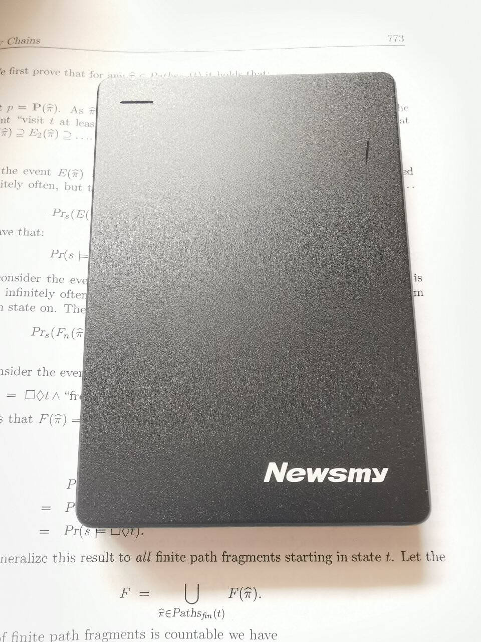 纽曼(Newsmy)500GBUSB3.0移动硬盘星云2.5英寸星空黑数据备份存储稳定耐用