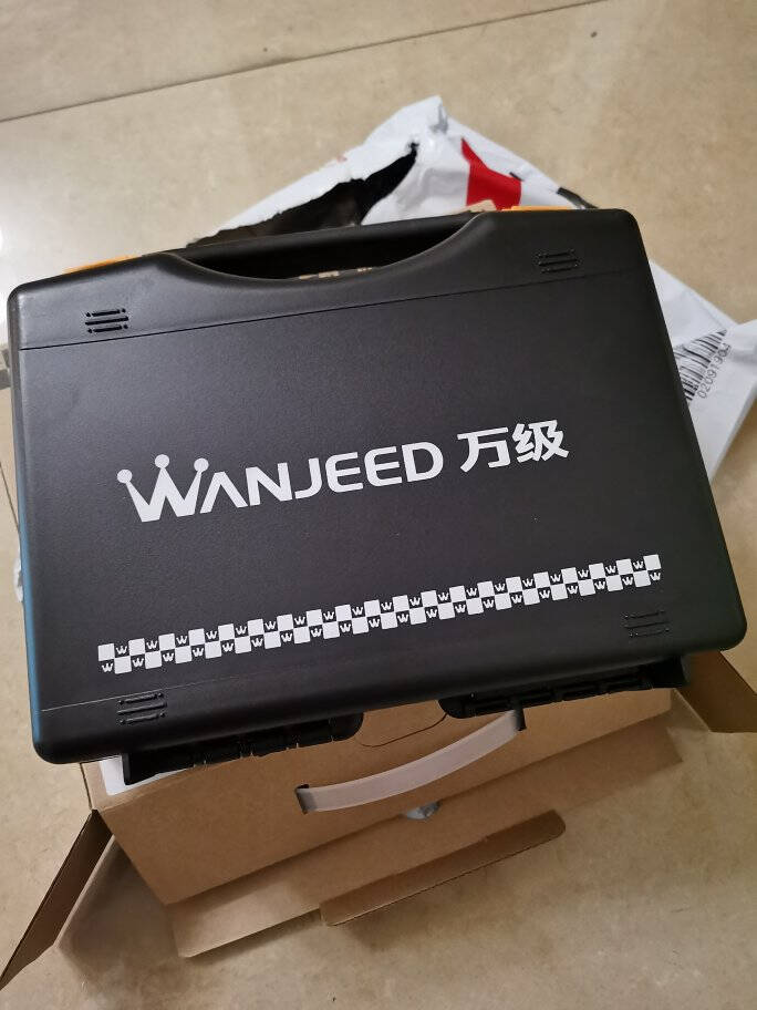 万级(WANJEED)网线钳七类钳子套装5/6/7a类燕尾夹专用水晶头穿孔式压线钳RJ45网线测试仪工具包WJ-1988B