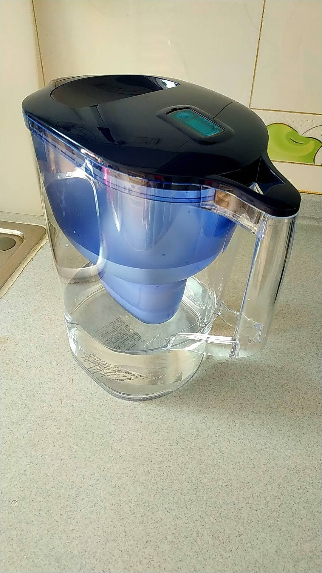 碧然德(BRITA)滤水壶Aluna蓝色3.5L1壶7芯套装光汐系列家用过滤净水器自来水过滤器净水壶配7只滤芯