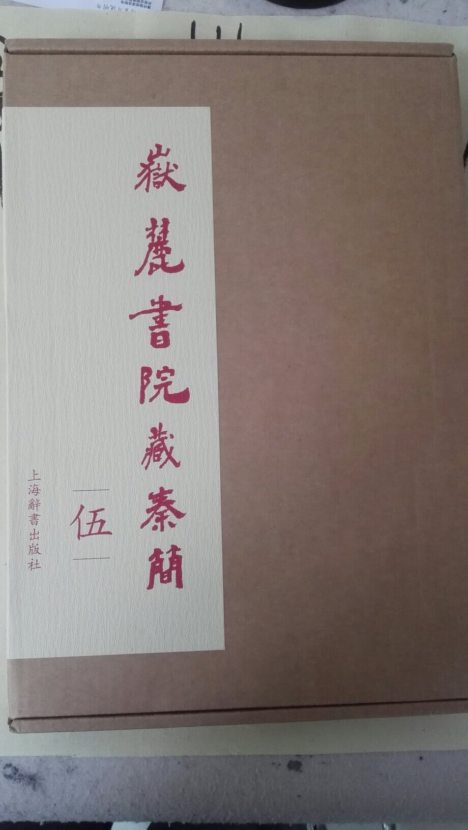 内装两册，一册为放大本，均为红外扫描影像，很有资料价值