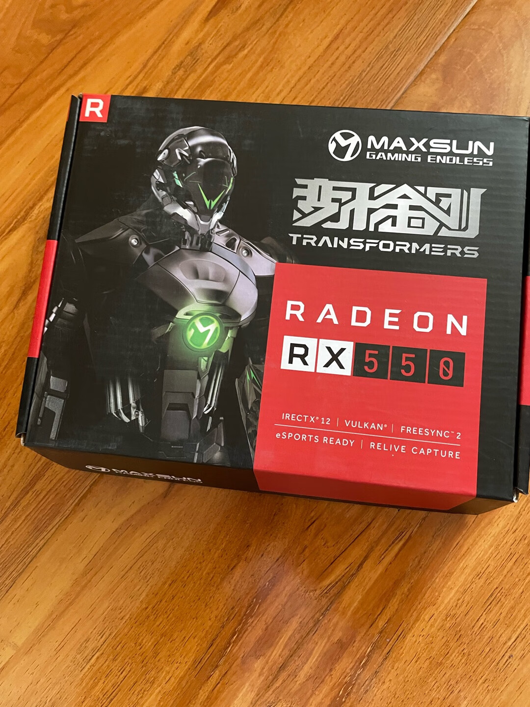 铭瑄 rx 550变形金刚4g点评