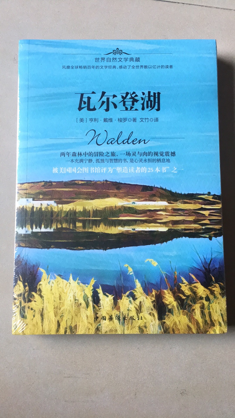 自己有个愿望，希望自己有个小房子在一个美丽的山底下，然后前面是一个清澈的大湖，然后房子有清清草坪啊，可以养条小狗，跟着我去钓鱼。瓦尔登湖就是自己的梦想。