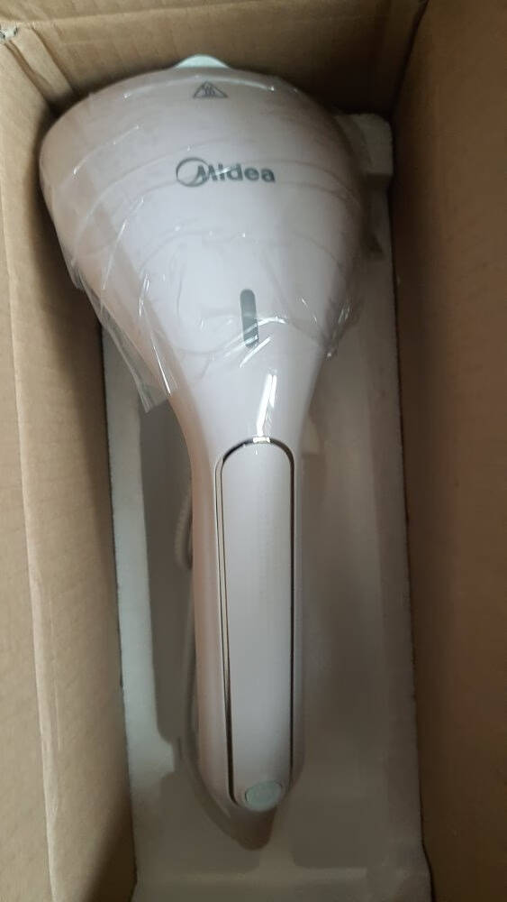 美的(Midea)挂烫机家用除菌消毒电熨斗蒸汽加热小型电熨斗便携式旅行手持熨烫机YBD15F1