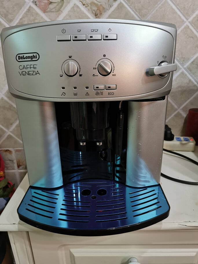 德龙(Delonghi)咖啡机美式滴漏式咖啡壶家用迷你半自动咖啡机ICM14011(黑色)