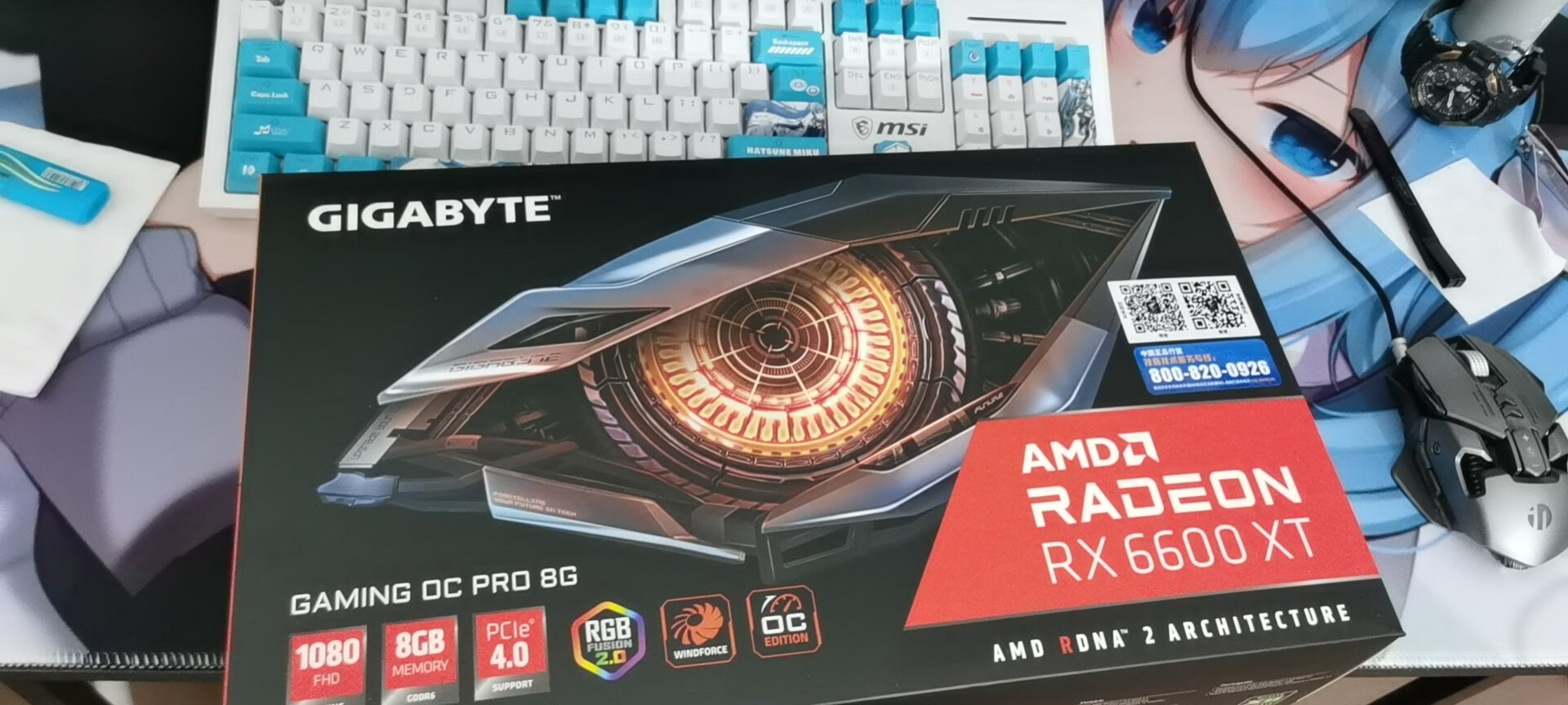 技嘉radeonrx6600xteagle猎鹰点评